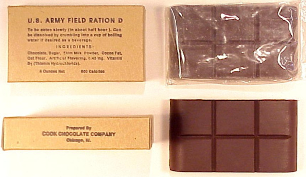 Field Ration D bar Chocolate Bar